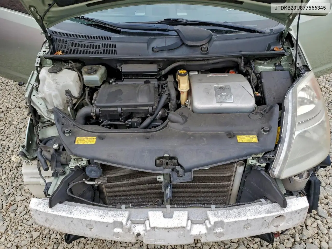 JTDKB20U877566345 2007 Toyota Prius