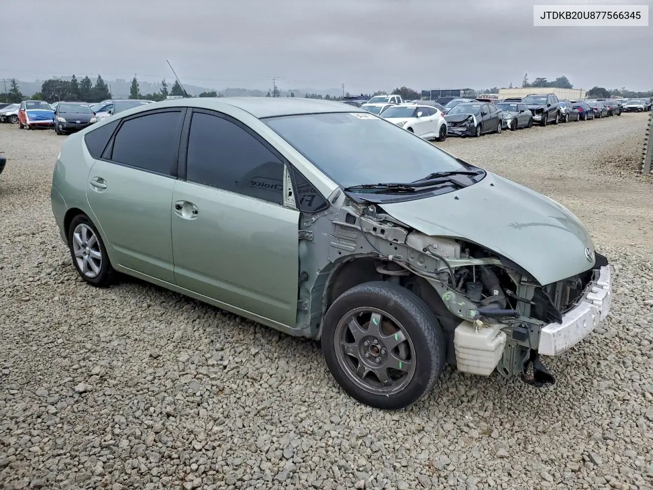 JTDKB20U877566345 2007 Toyota Prius