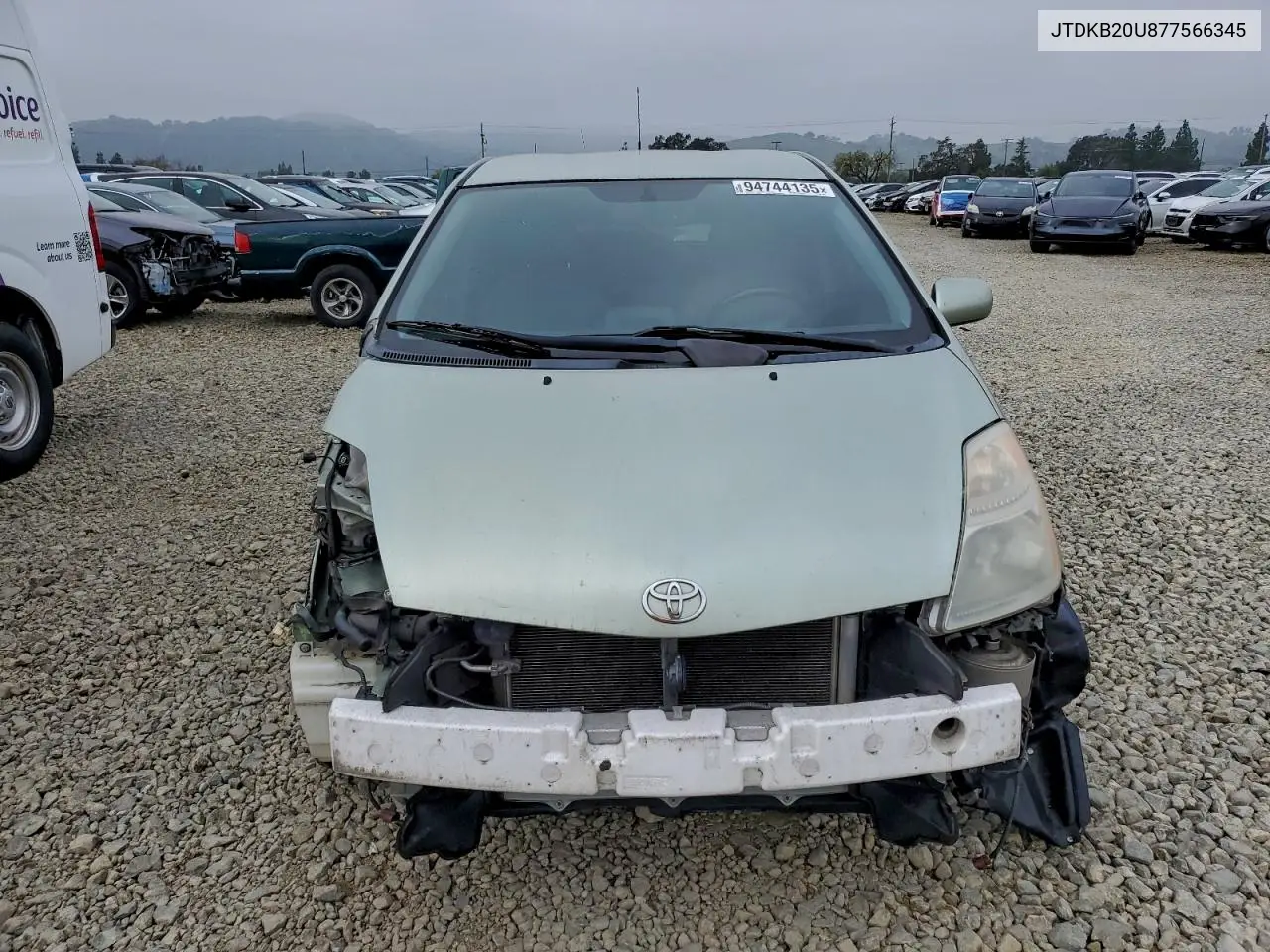 JTDKB20U877566345 2007 Toyota Prius