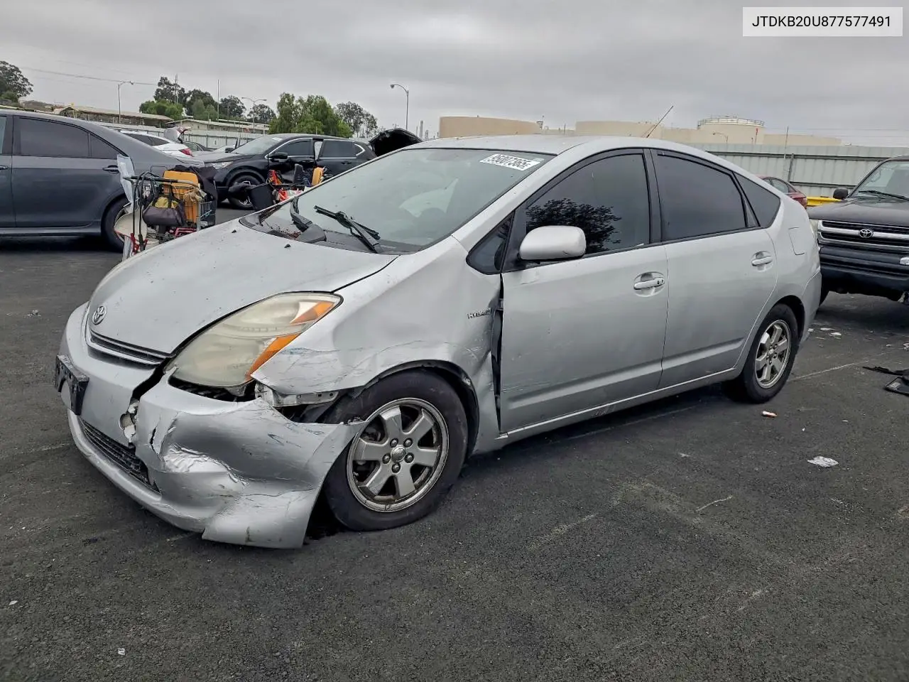 JTDKB20U877577491 2007 Toyota Prius