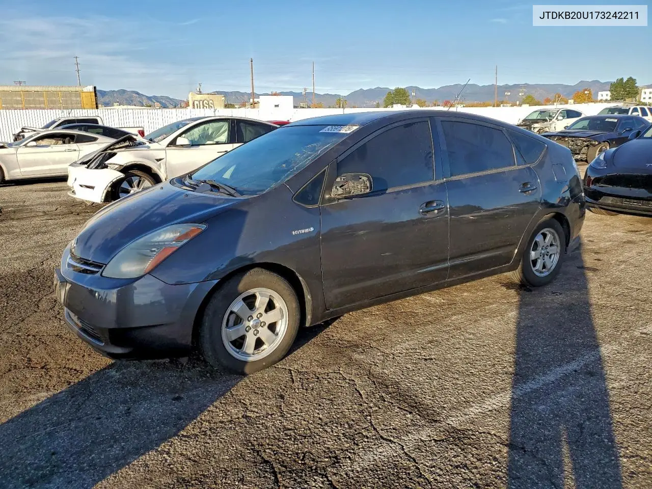 JTDKB20U173242211 2007 Toyota Prius