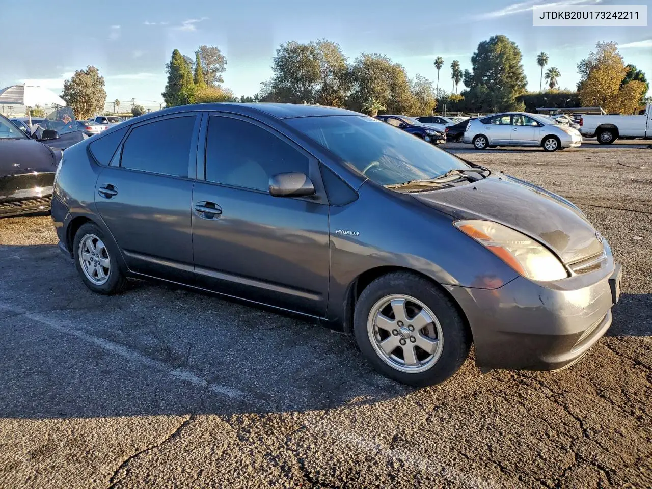 JTDKB20U173242211 2007 Toyota Prius