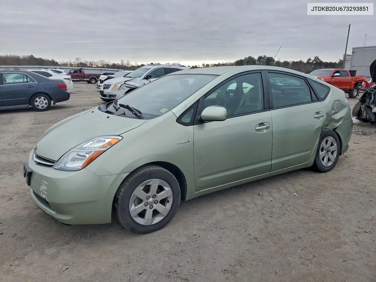 JTDKB20U673293851 2007 Toyota Prius