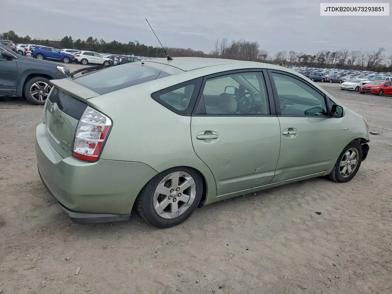 JTDKB20U673293851 2007 Toyota Prius