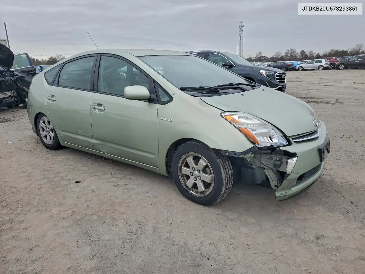 JTDKB20U673293851 2007 Toyota Prius
