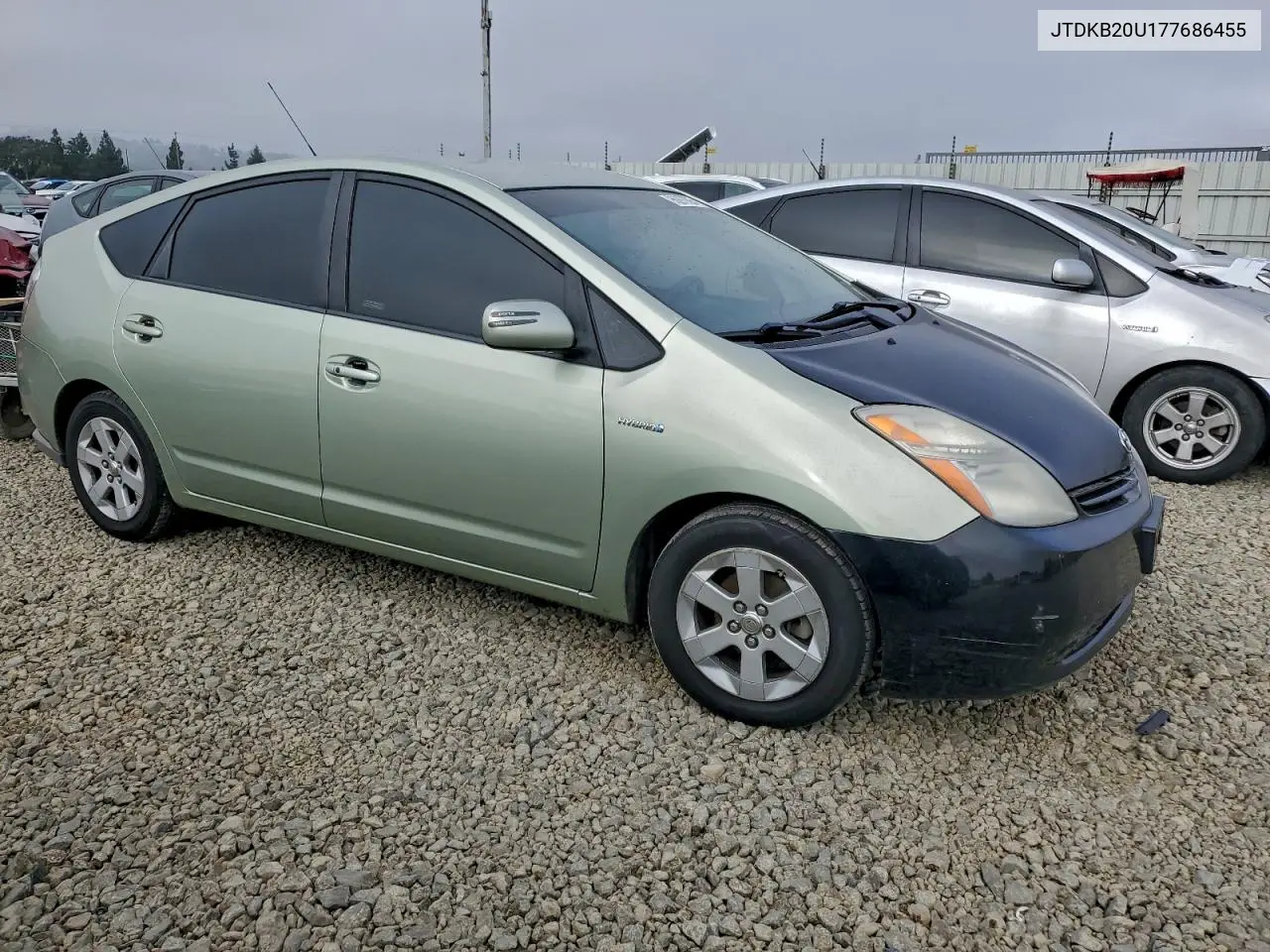 JTDKB20U177686455 2007 Toyota Prius