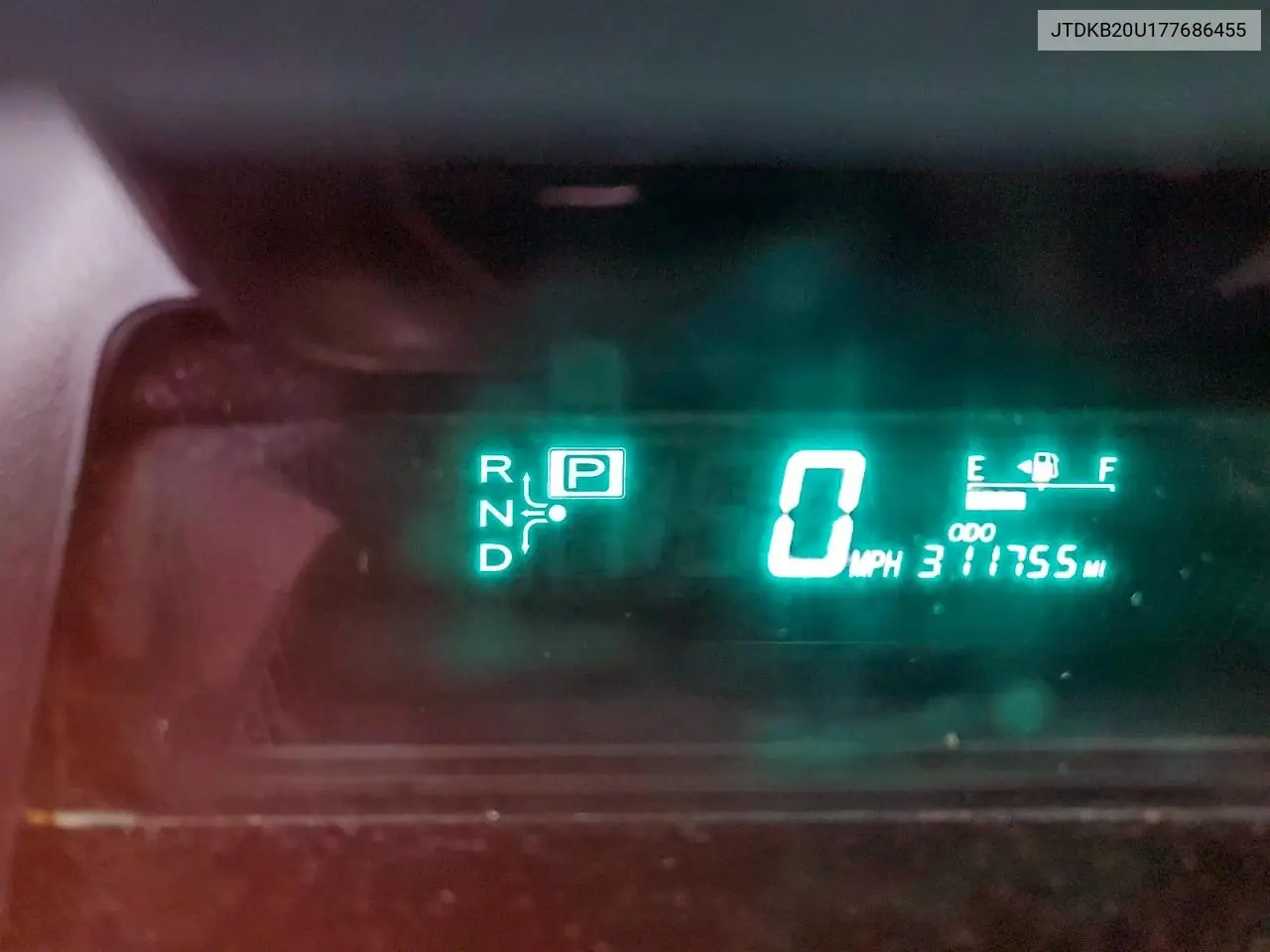 JTDKB20U177686455 2007 Toyota Prius
