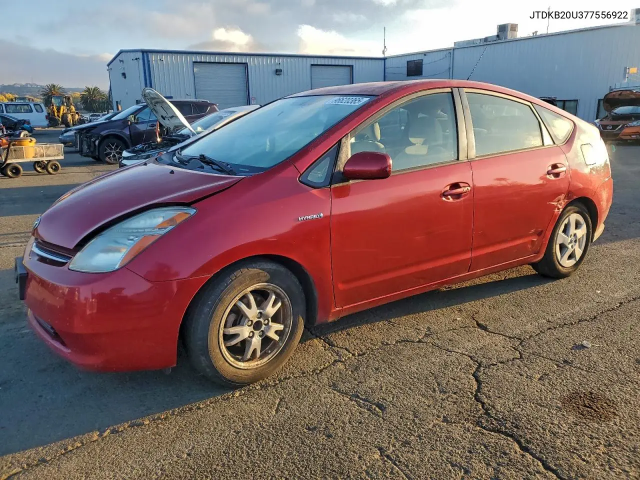 JTDKB20U377556922 2007 Toyota Prius