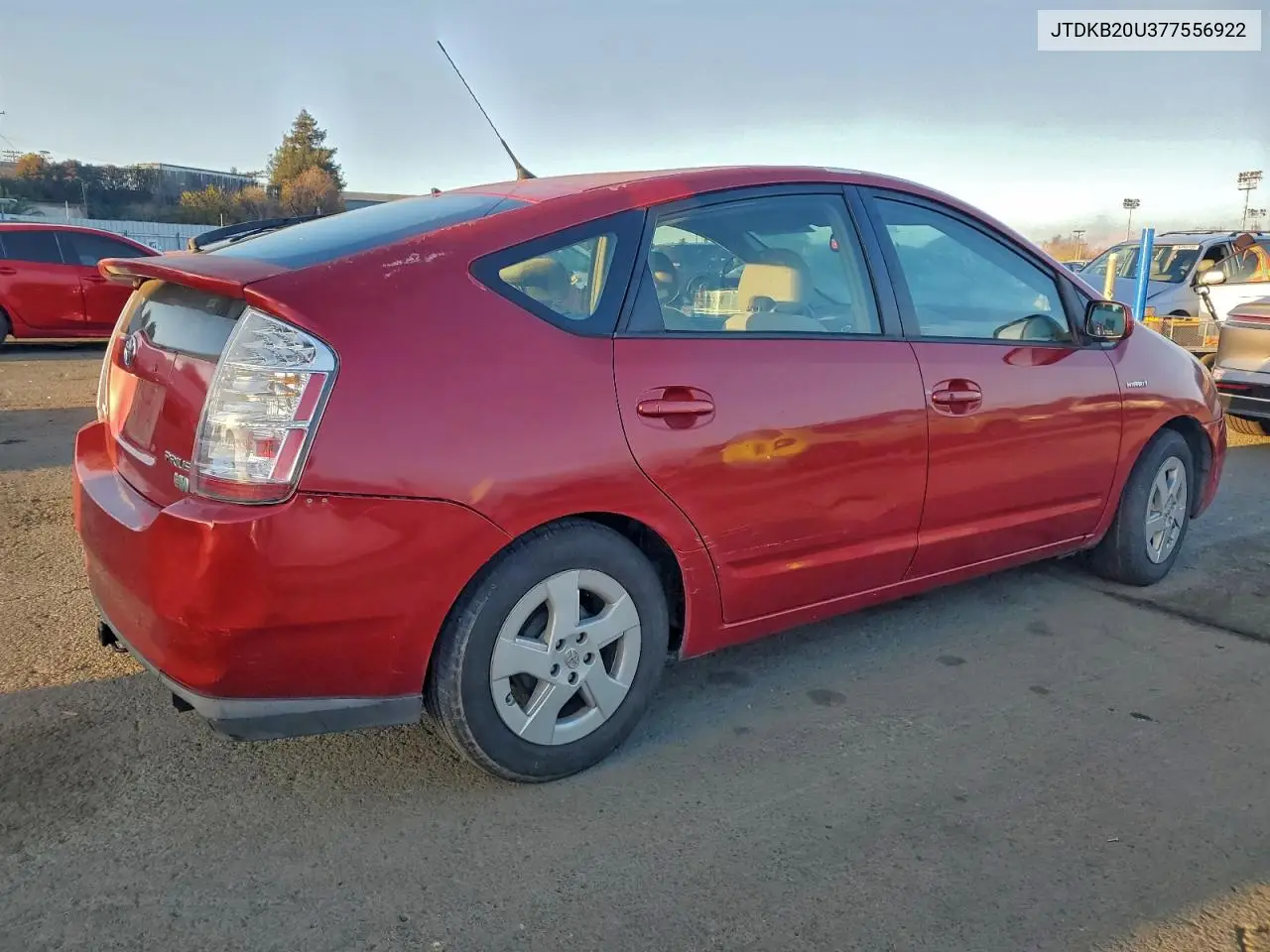 JTDKB20U377556922 2007 Toyota Prius