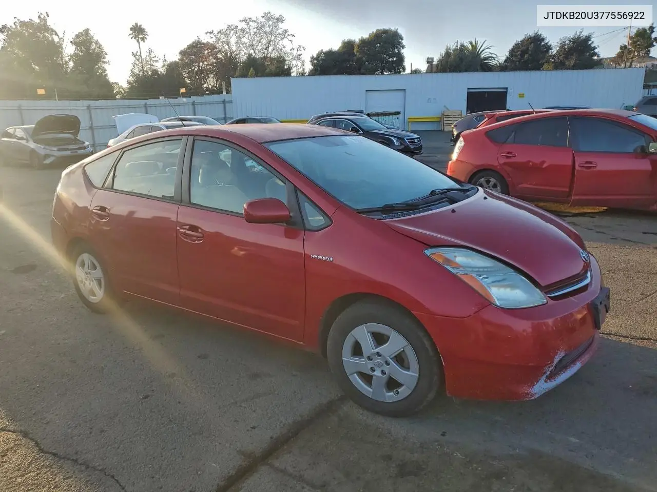 JTDKB20U377556922 2007 Toyota Prius