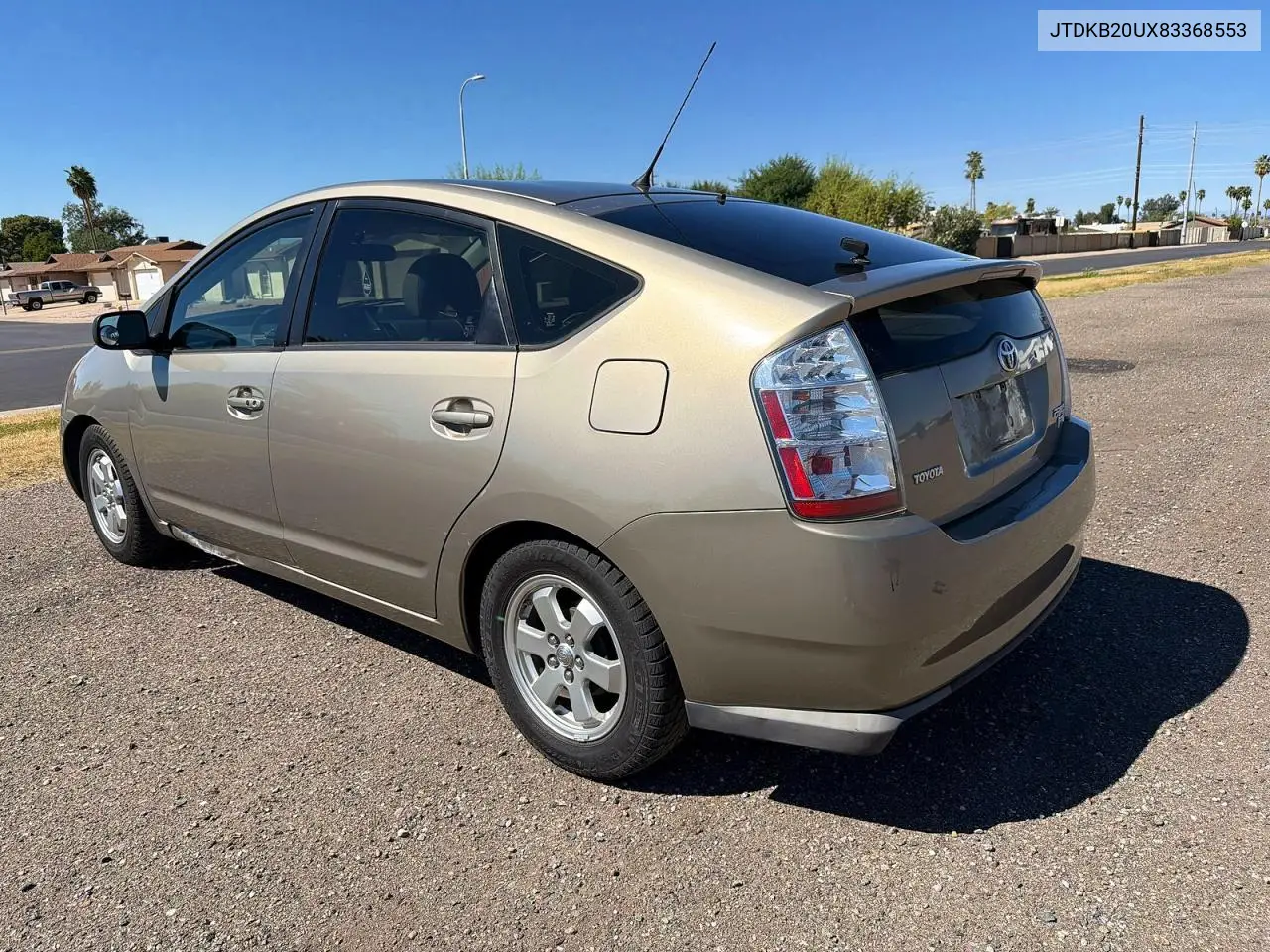 JTDKB20UX83368553 2008 Toyota Prius Base