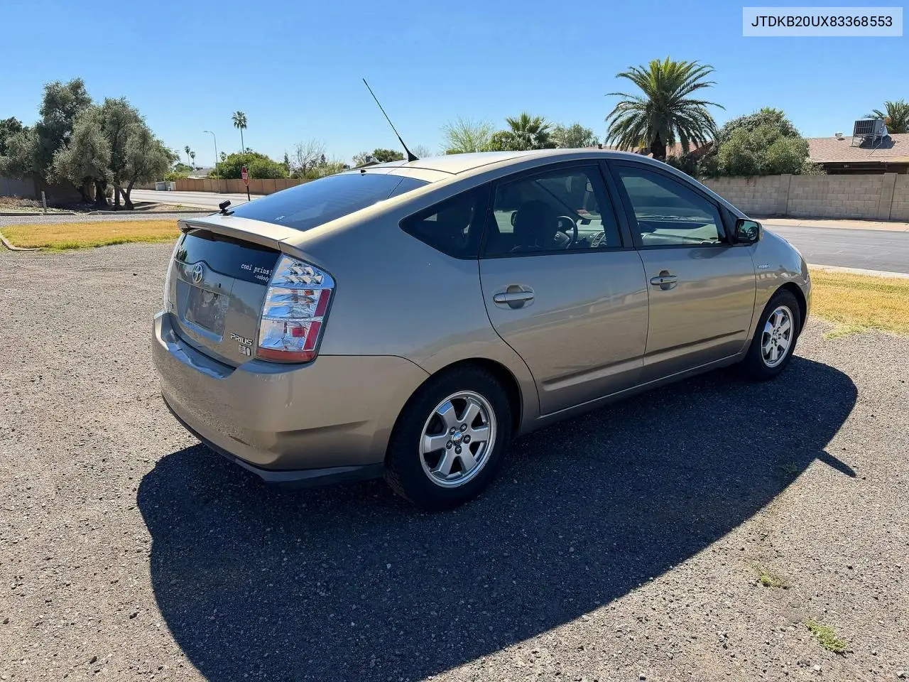 JTDKB20UX83368553 2008 Toyota Prius Base