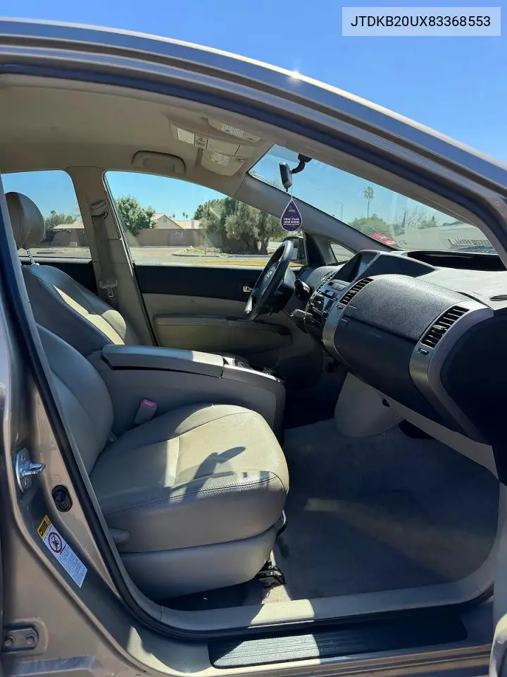JTDKB20UX83368553 2008 Toyota Prius Base