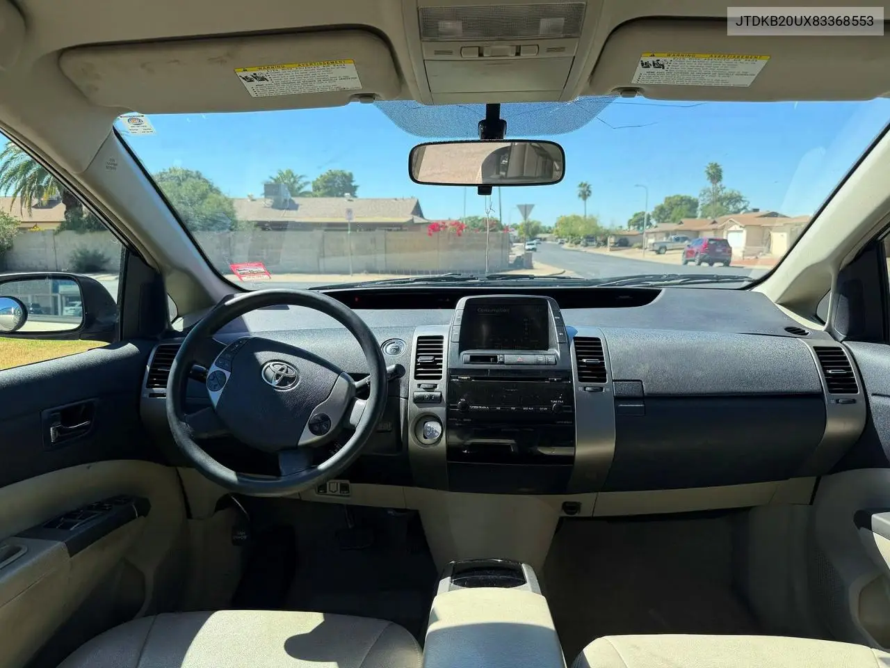 JTDKB20UX83368553 2008 Toyota Prius Base