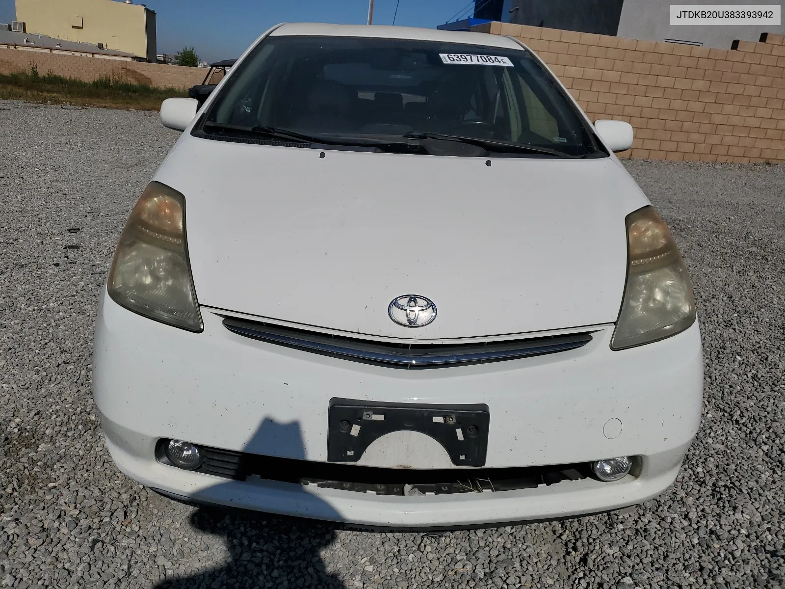 JTDKB20U383393942 2008 Toyota Prius