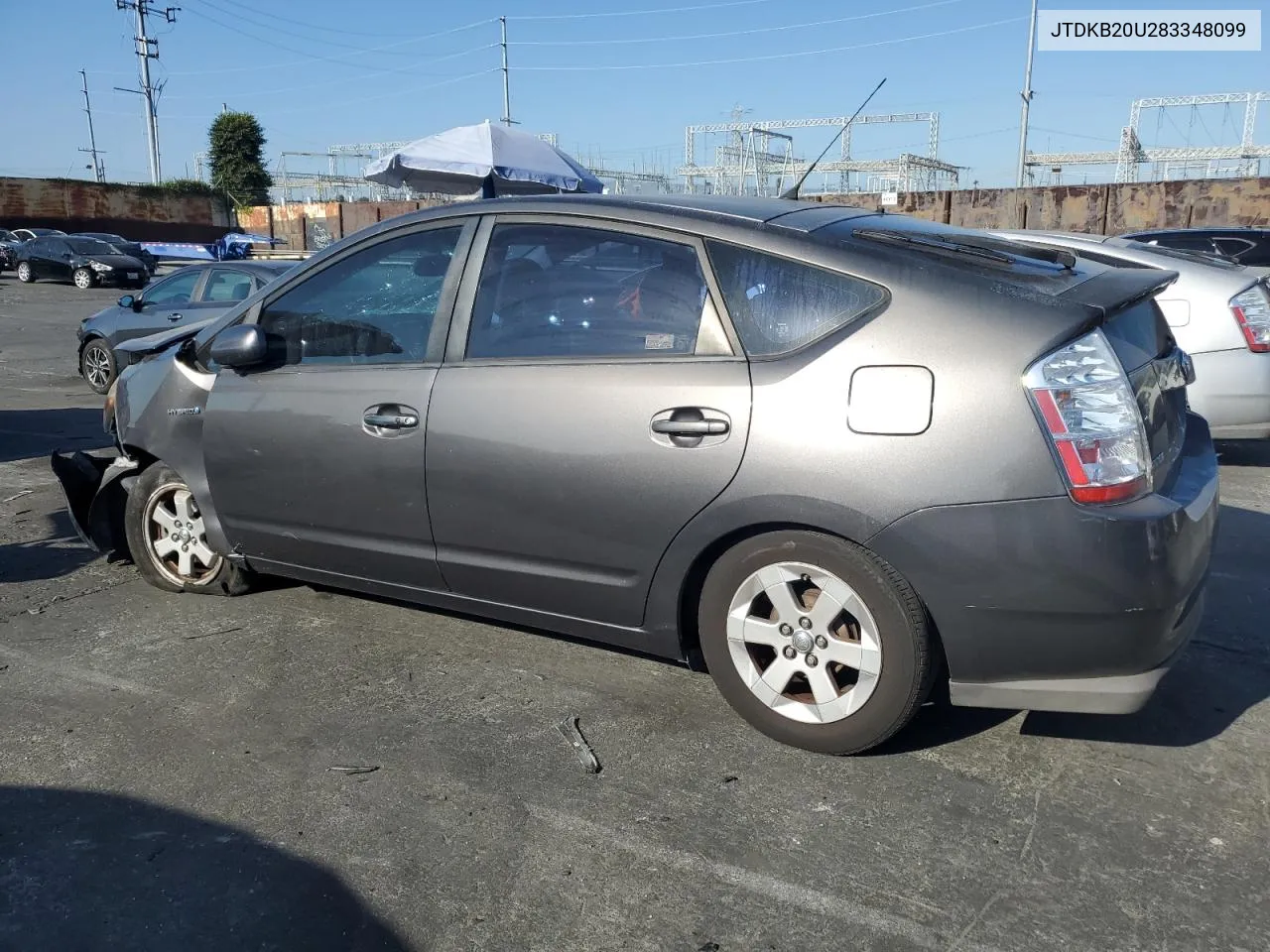 JTDKB20U283348099 2008 Toyota Prius