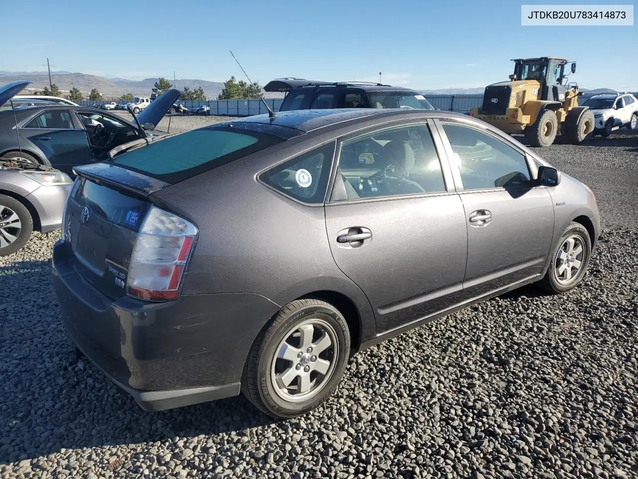 JTDKB20U783414873 2008 Toyota Prius