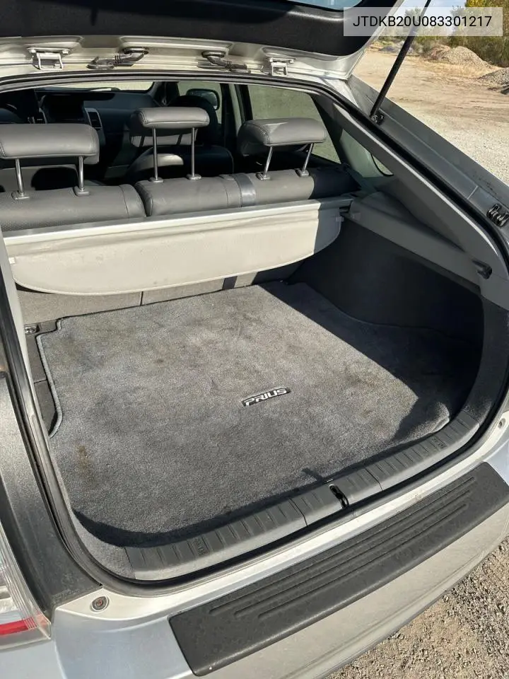 JTDKB20U083301217 2008 Toyota Prius