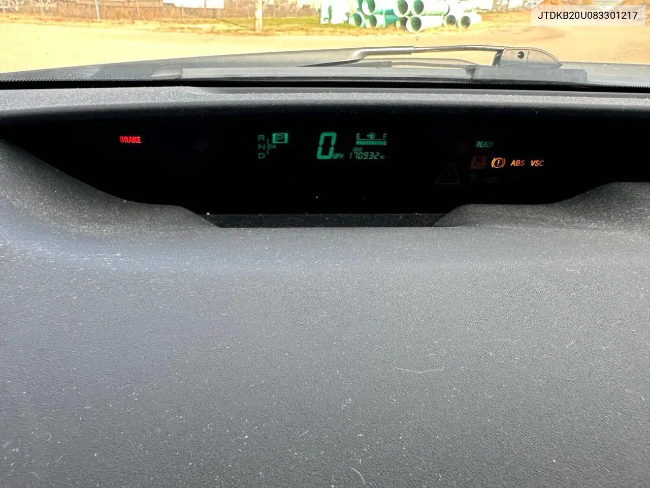JTDKB20U083301217 2008 Toyota Prius