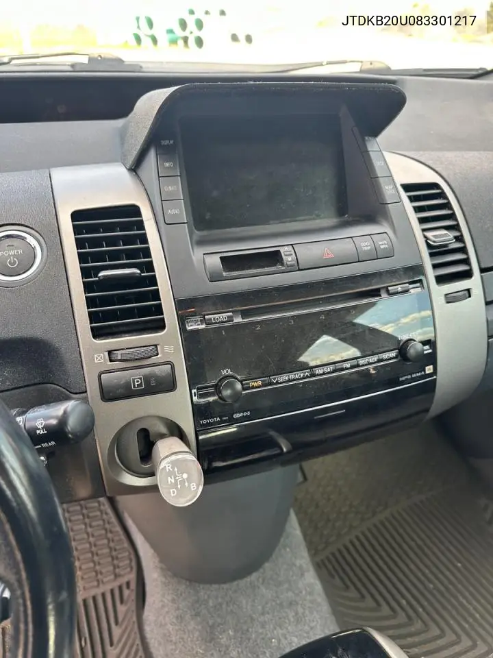 JTDKB20U083301217 2008 Toyota Prius