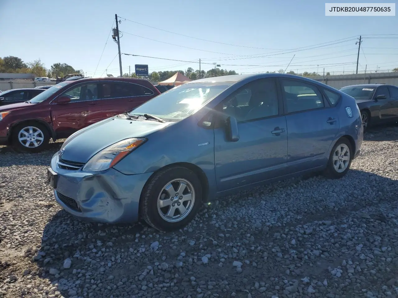 JTDKB20U487750635 2008 Toyota Prius