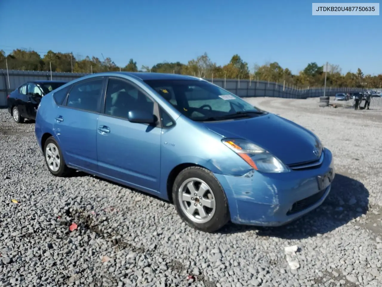 JTDKB20U487750635 2008 Toyota Prius