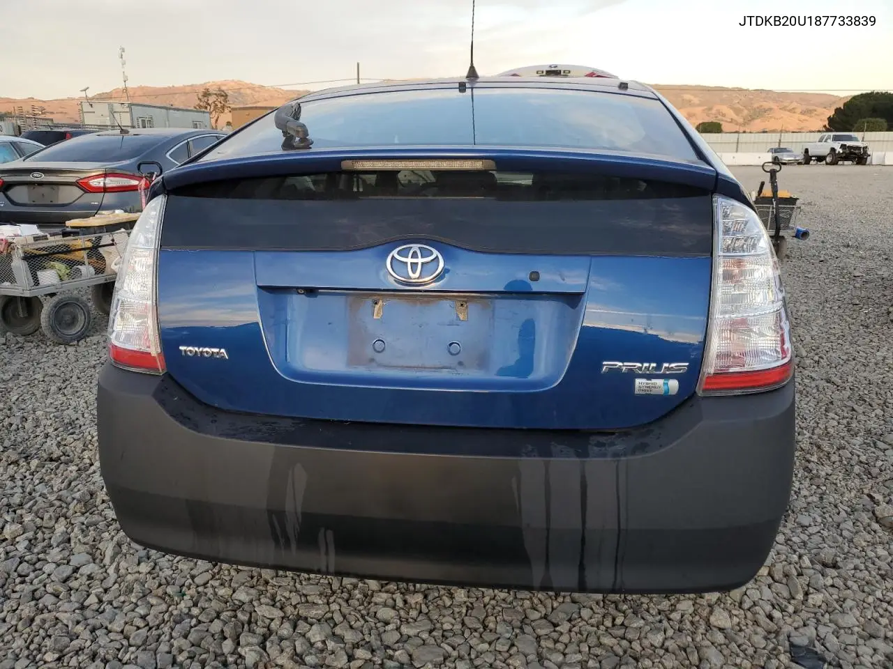 JTDKB20U187733839 2008 Toyota Prius