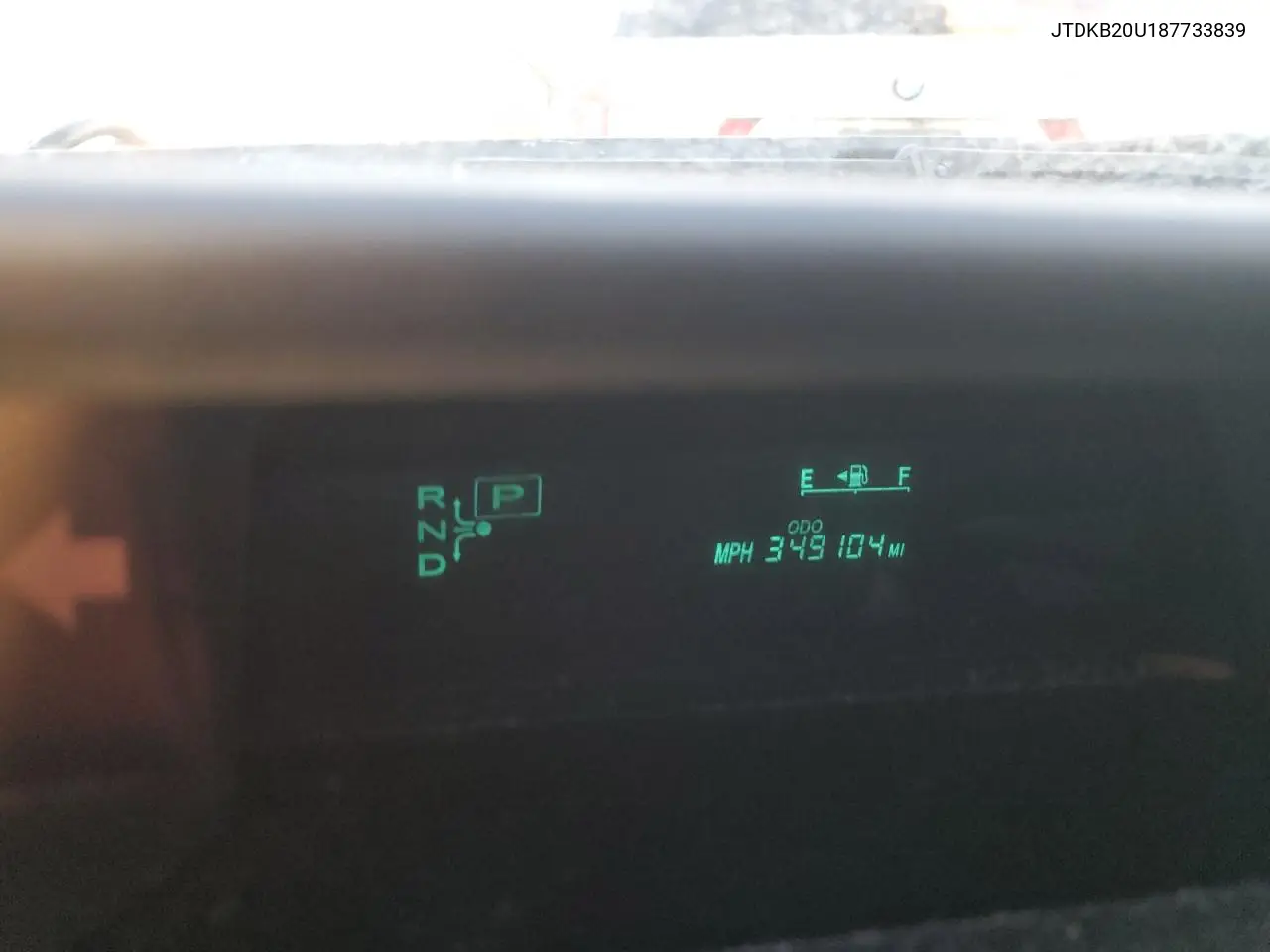 JTDKB20U187733839 2008 Toyota Prius