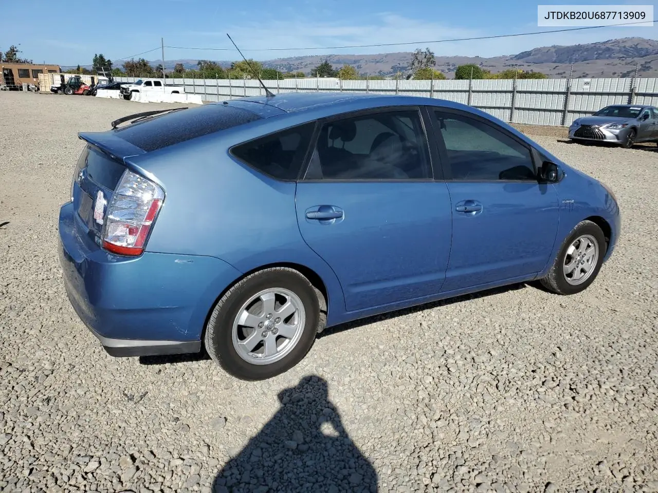 JTDKB20U687713909 2008 Toyota Prius