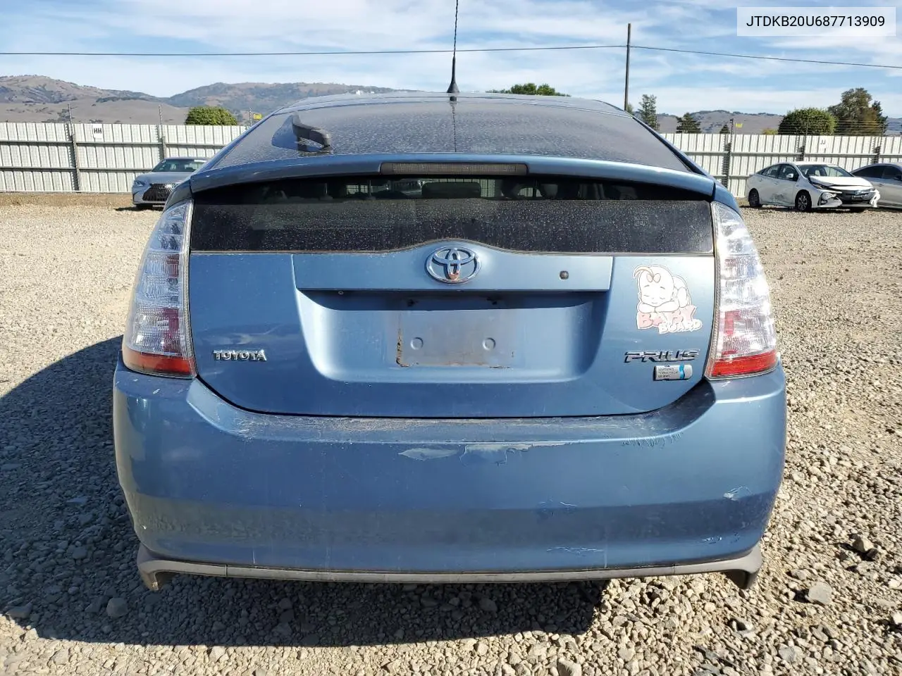 JTDKB20U687713909 2008 Toyota Prius