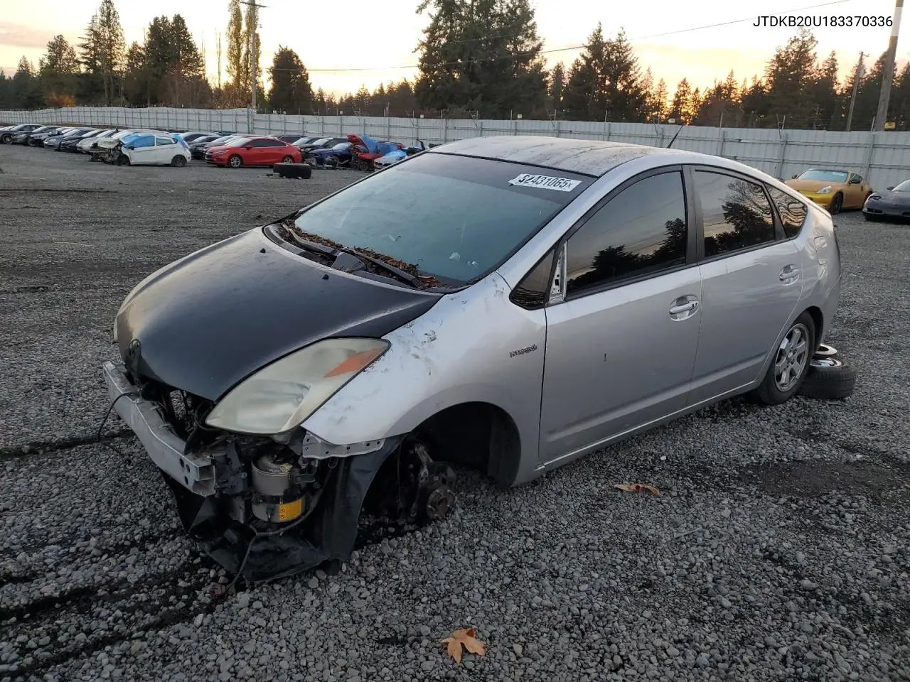 JTDKB20U183370336 2008 Toyota Prius