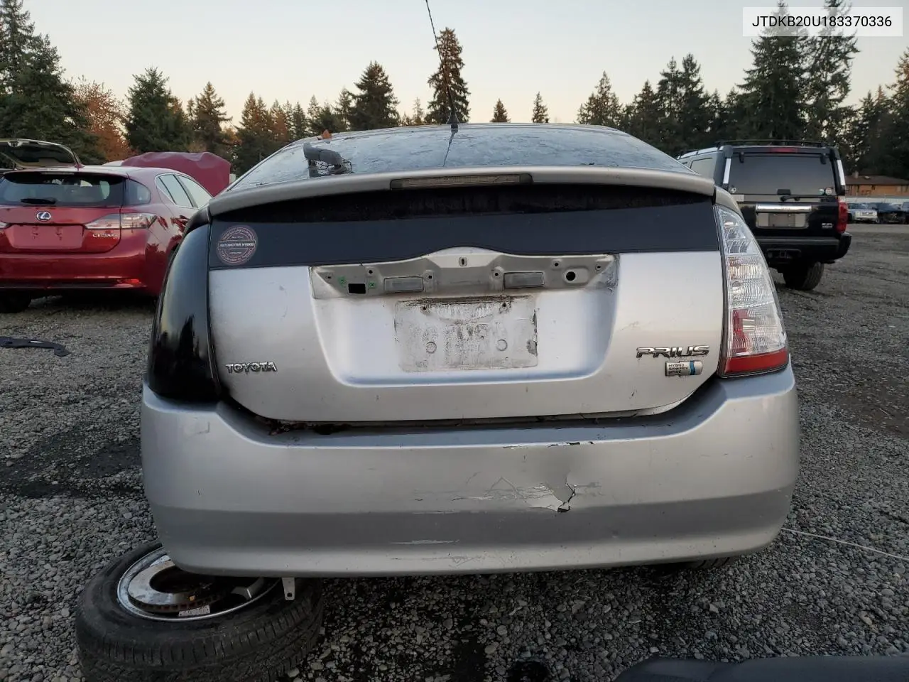 JTDKB20U183370336 2008 Toyota Prius
