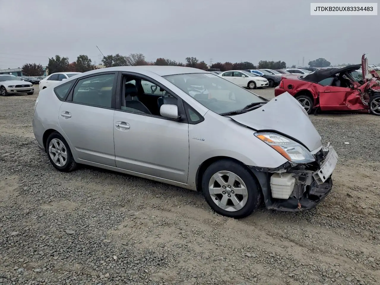 JTDKB20UX83334483 2008 Toyota Prius
