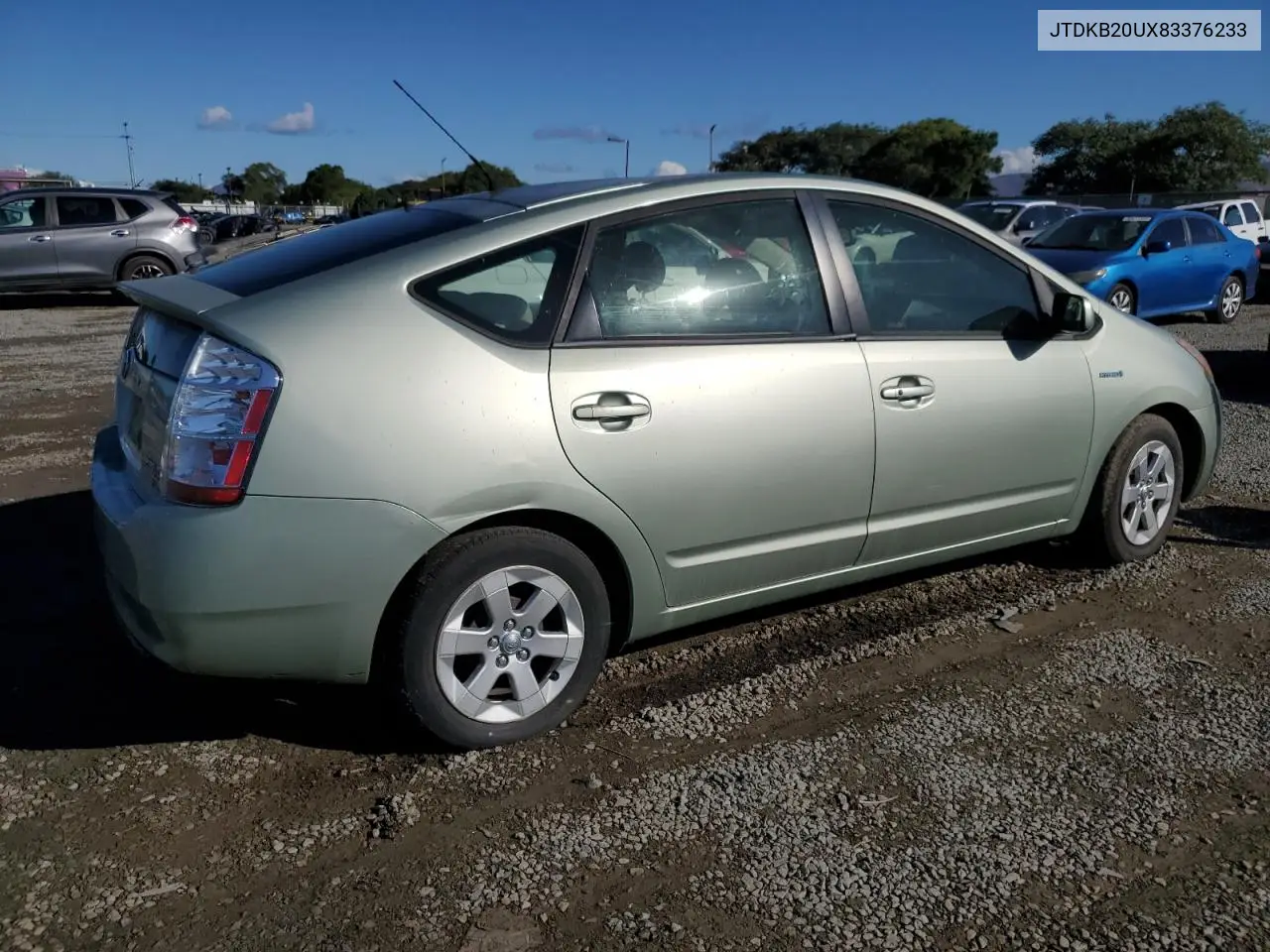 JTDKB20UX83376233 2008 Toyota Prius