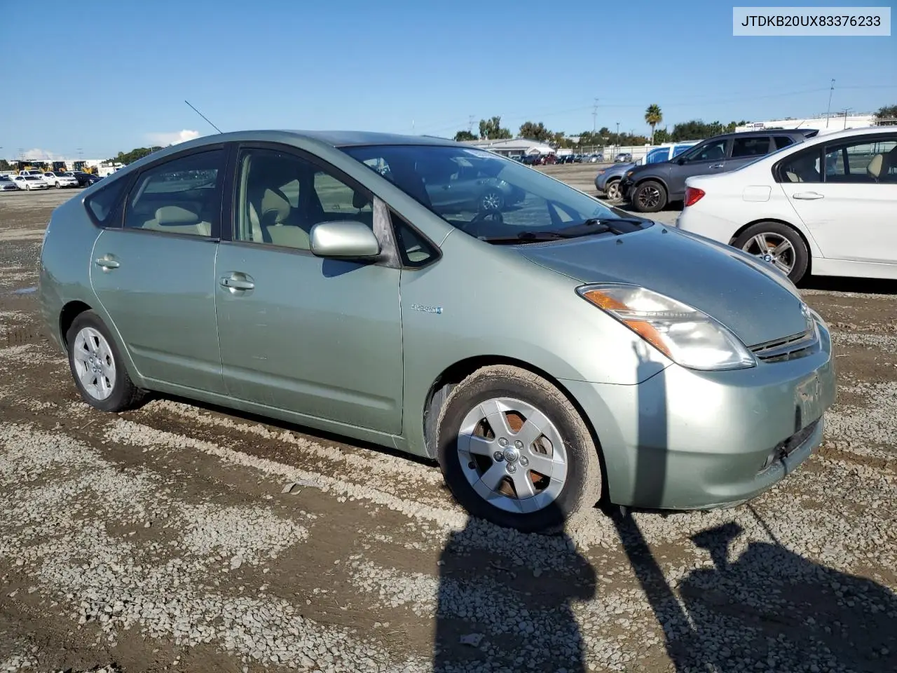 JTDKB20UX83376233 2008 Toyota Prius