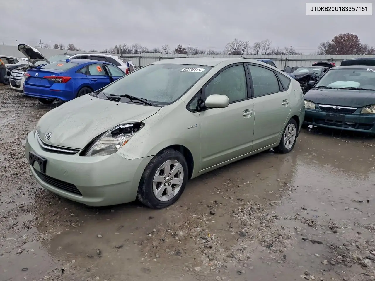 JTDKB20U183357151 2008 Toyota Prius