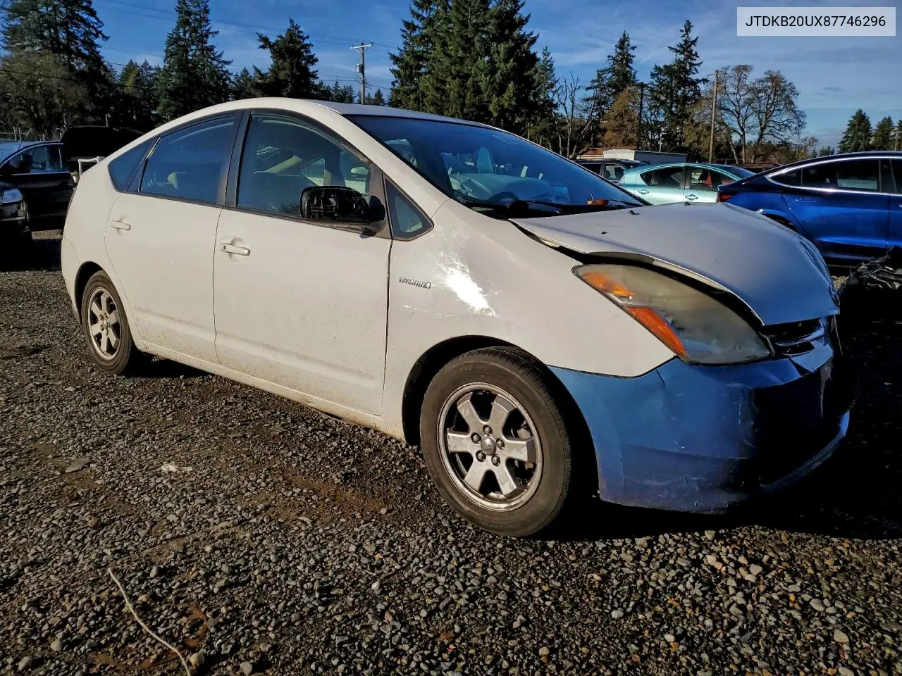 JTDKB20UX87746296 2008 Toyota Prius