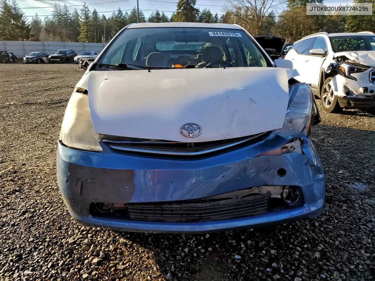 JTDKB20UX87746296 2008 Toyota Prius