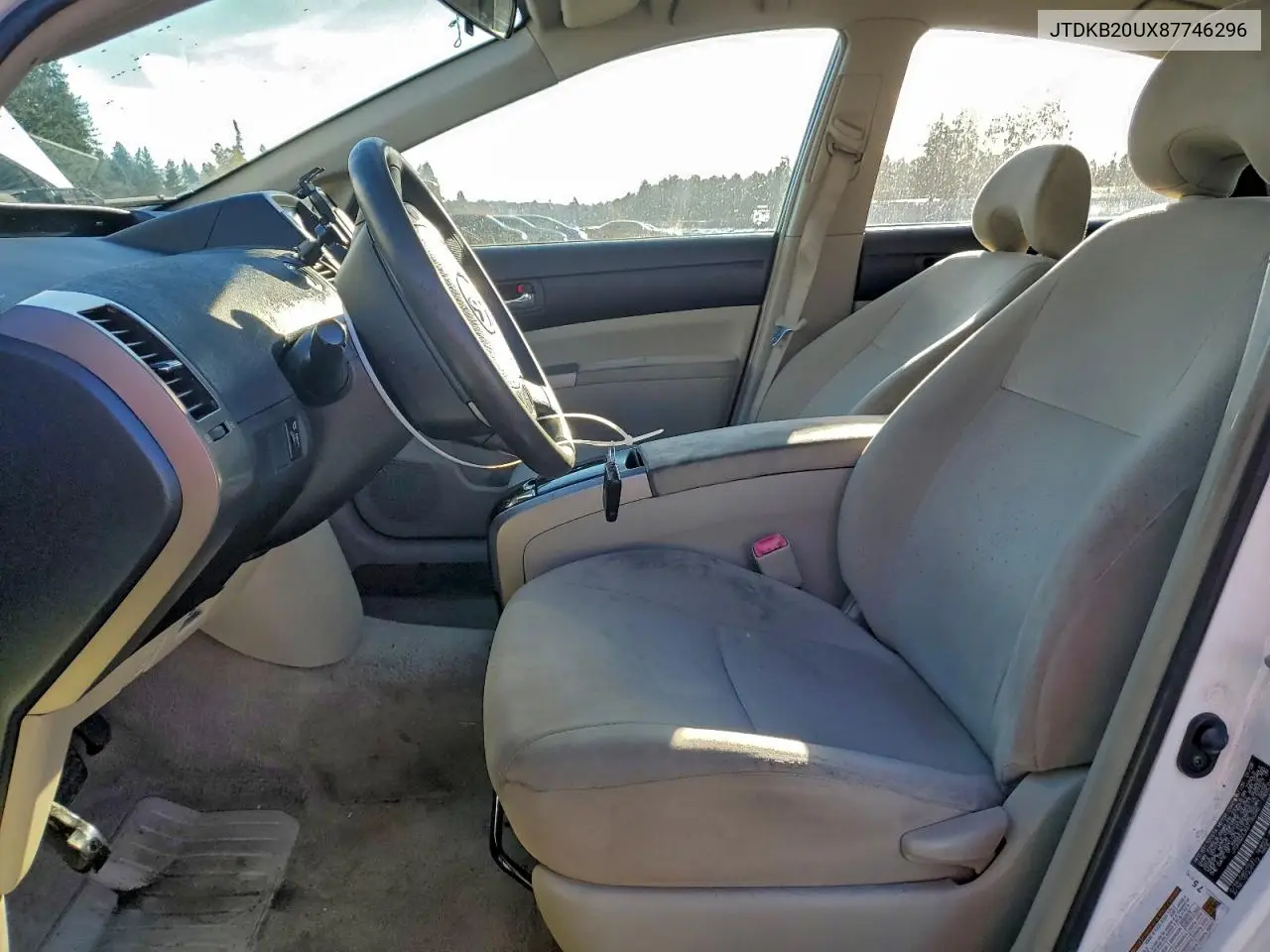 JTDKB20UX87746296 2008 Toyota Prius