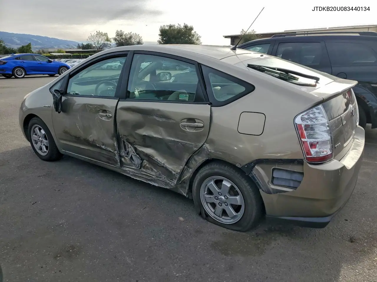 JTDKB20U083440134 2008 Toyota Prius