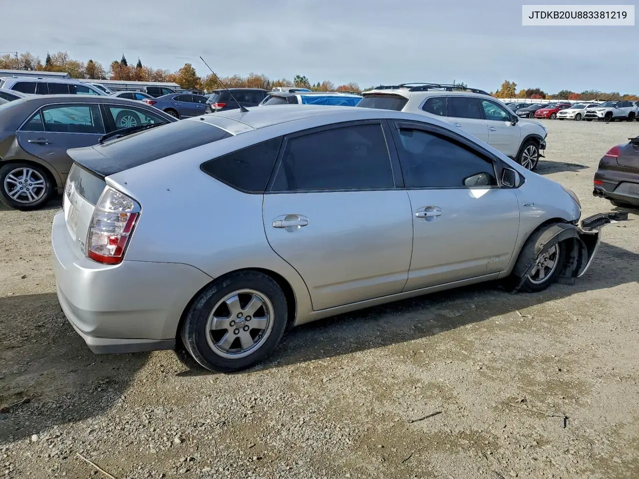 JTDKB20U883381219 2008 Toyota Prius