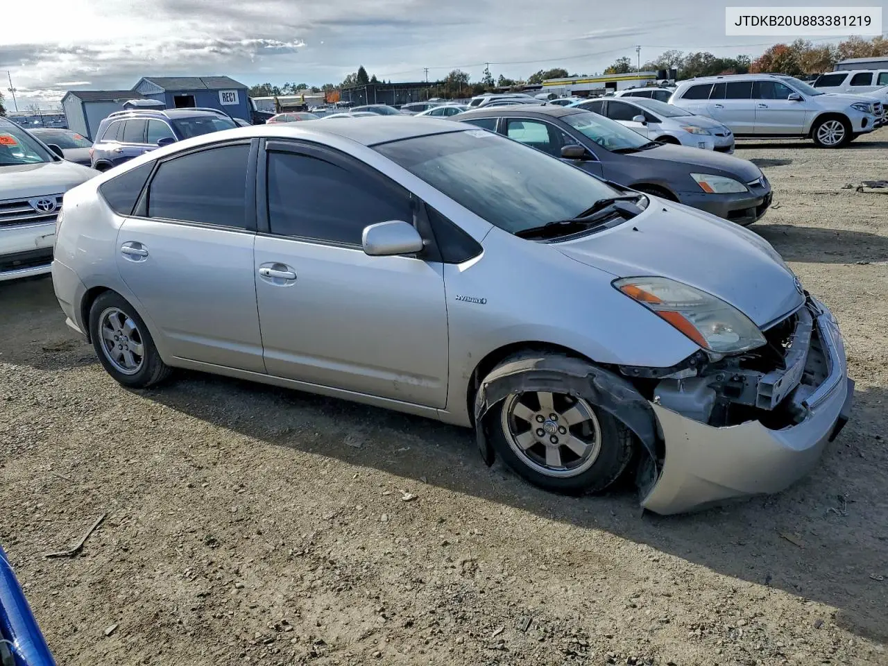 JTDKB20U883381219 2008 Toyota Prius