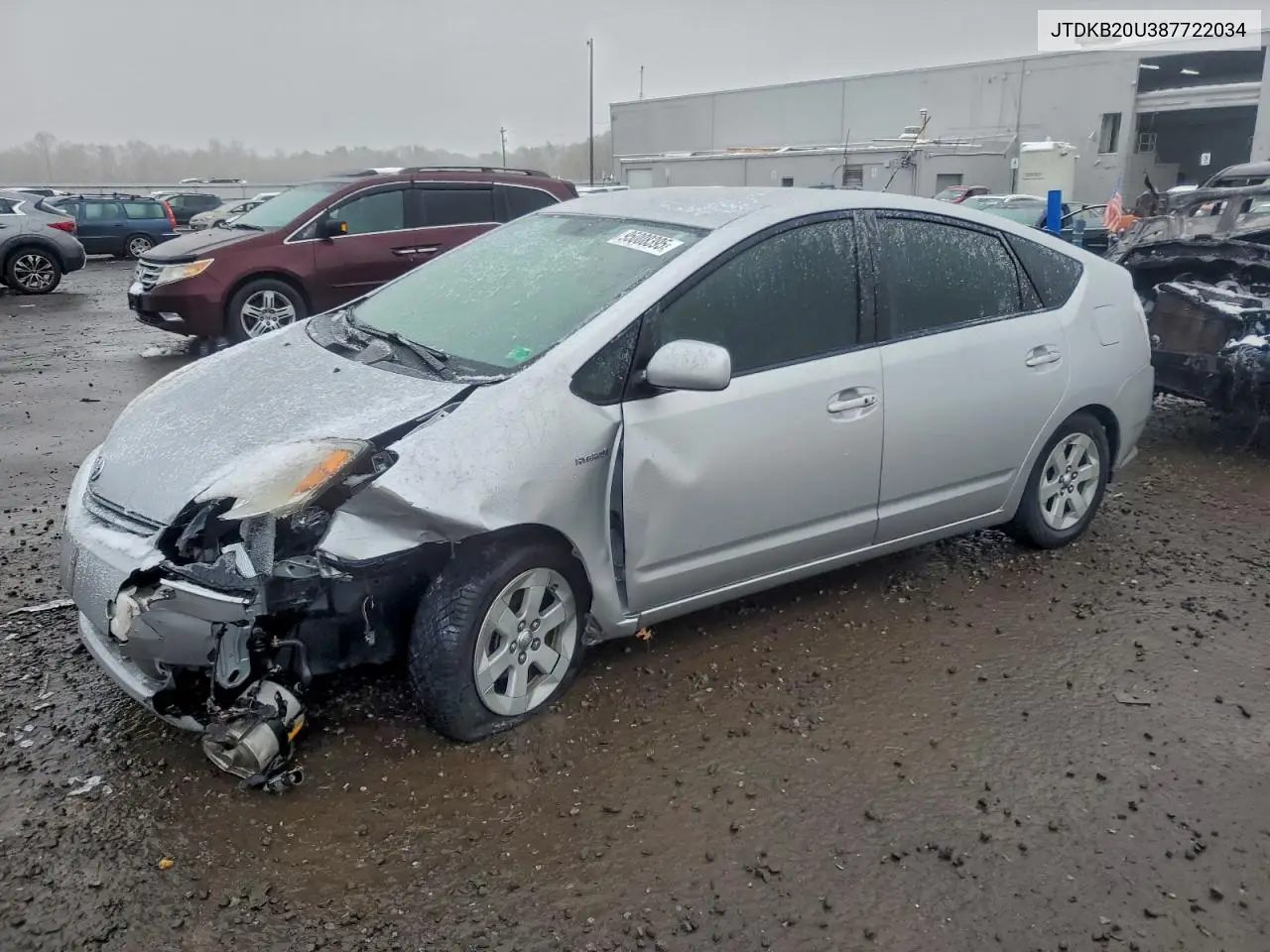 JTDKB20U387722034 2008 Toyota Prius