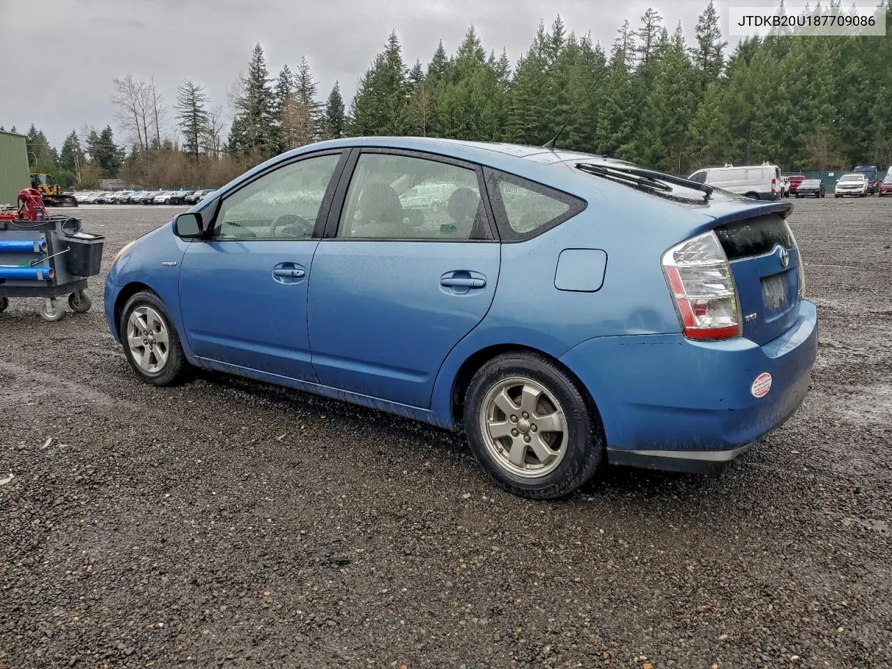JTDKB20U187709086 2008 Toyota Prius
