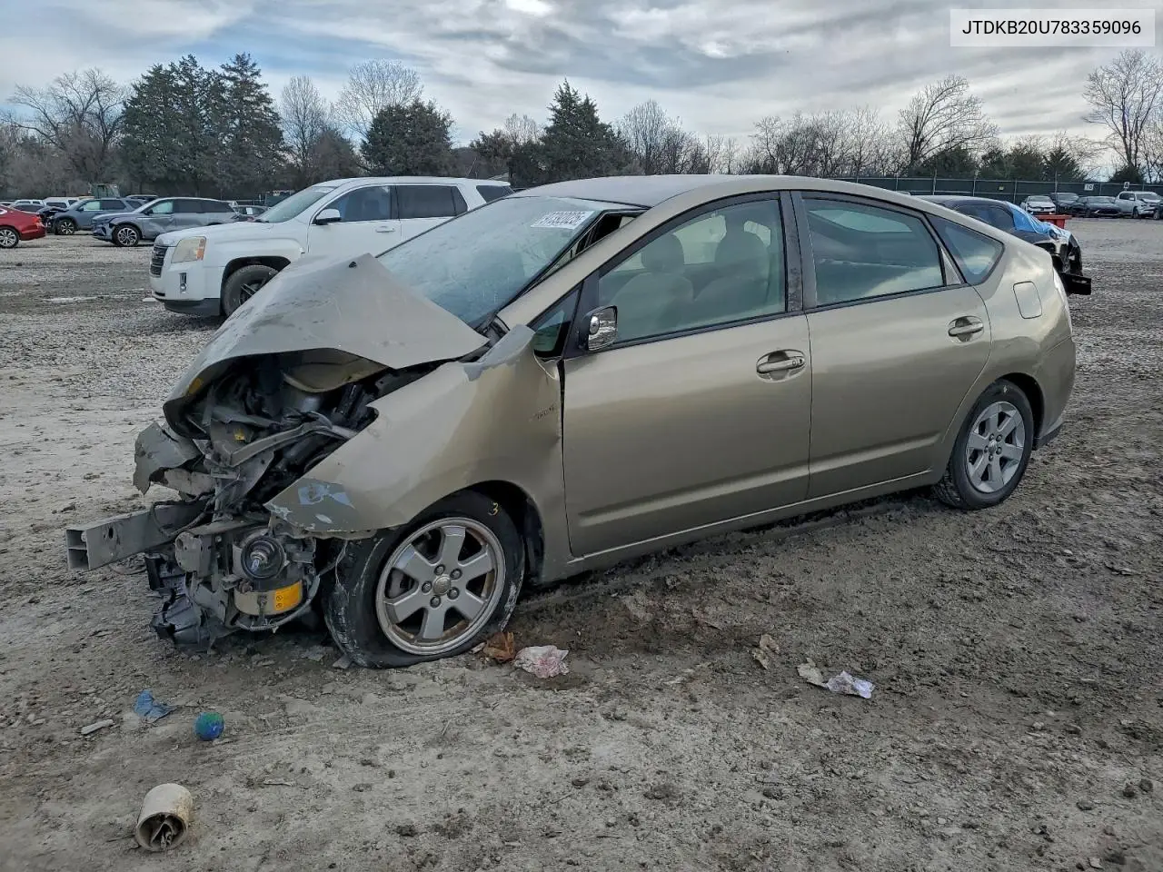 JTDKB20U783359096 2008 Toyota Prius