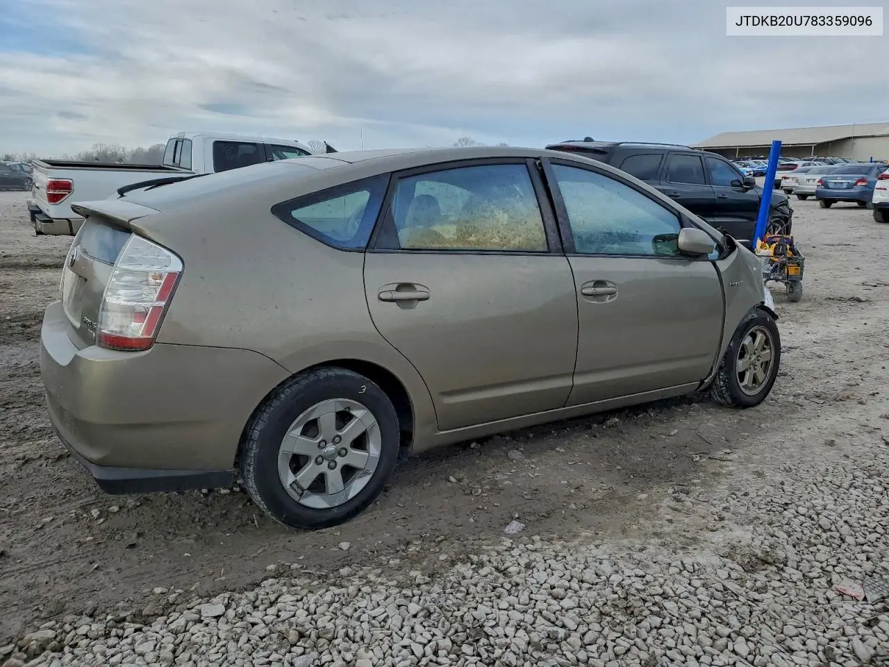 JTDKB20U783359096 2008 Toyota Prius