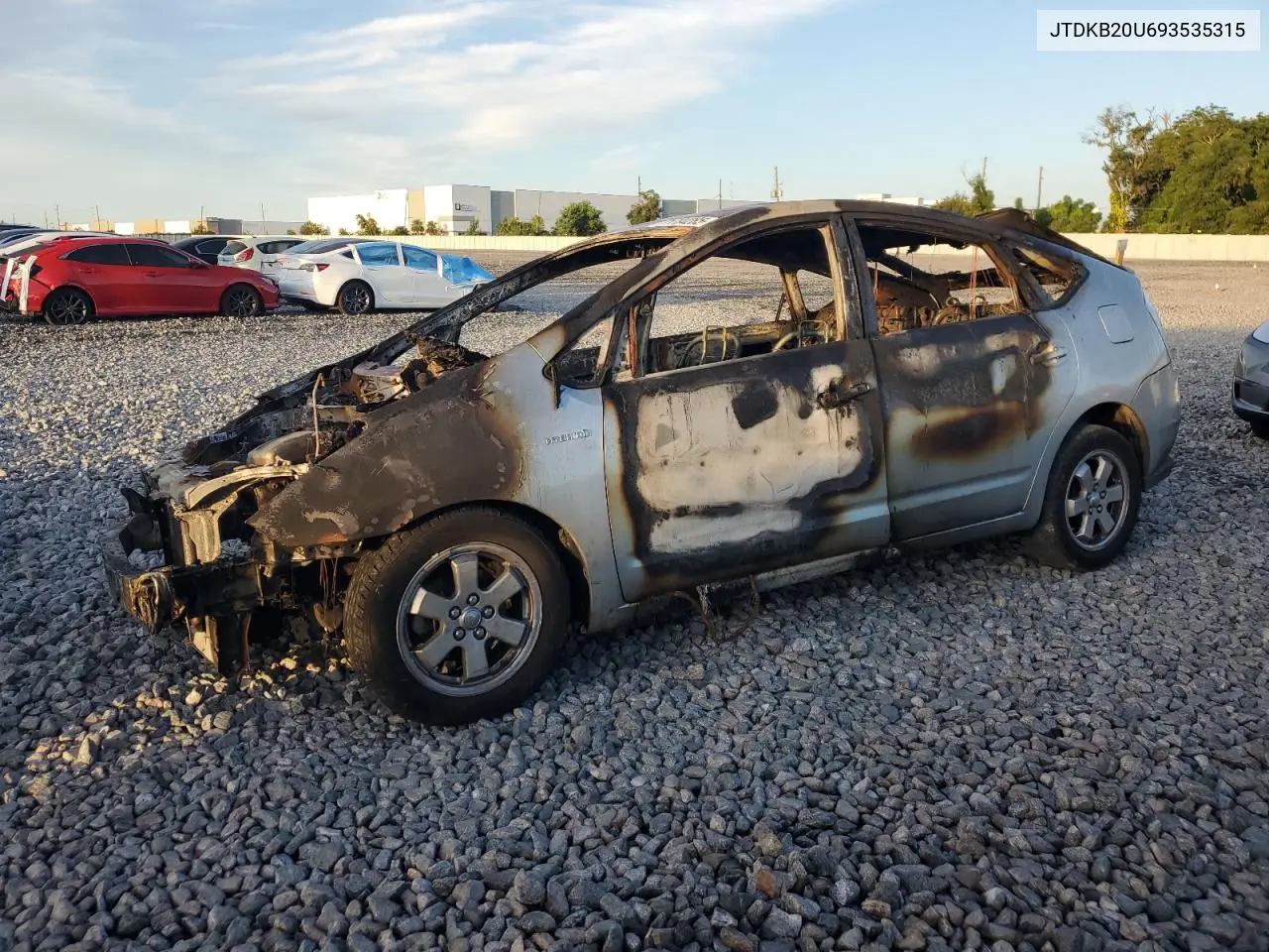 JTDKB20U693535315 2009 Toyota Prius