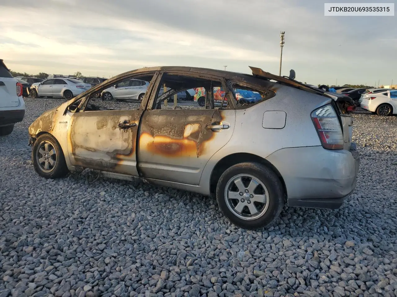 JTDKB20U693535315 2009 Toyota Prius
