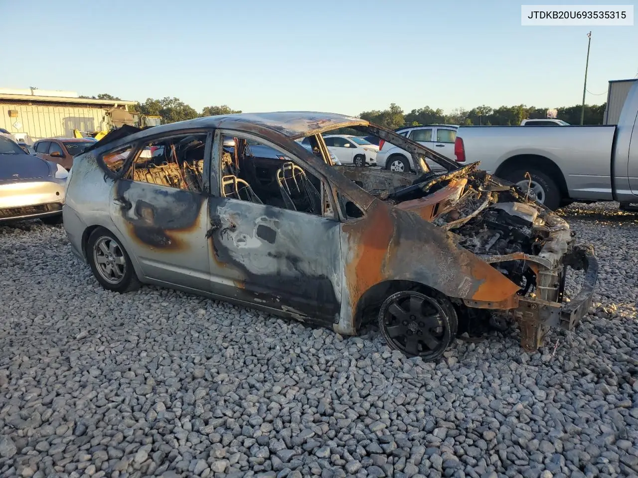 JTDKB20U693535315 2009 Toyota Prius