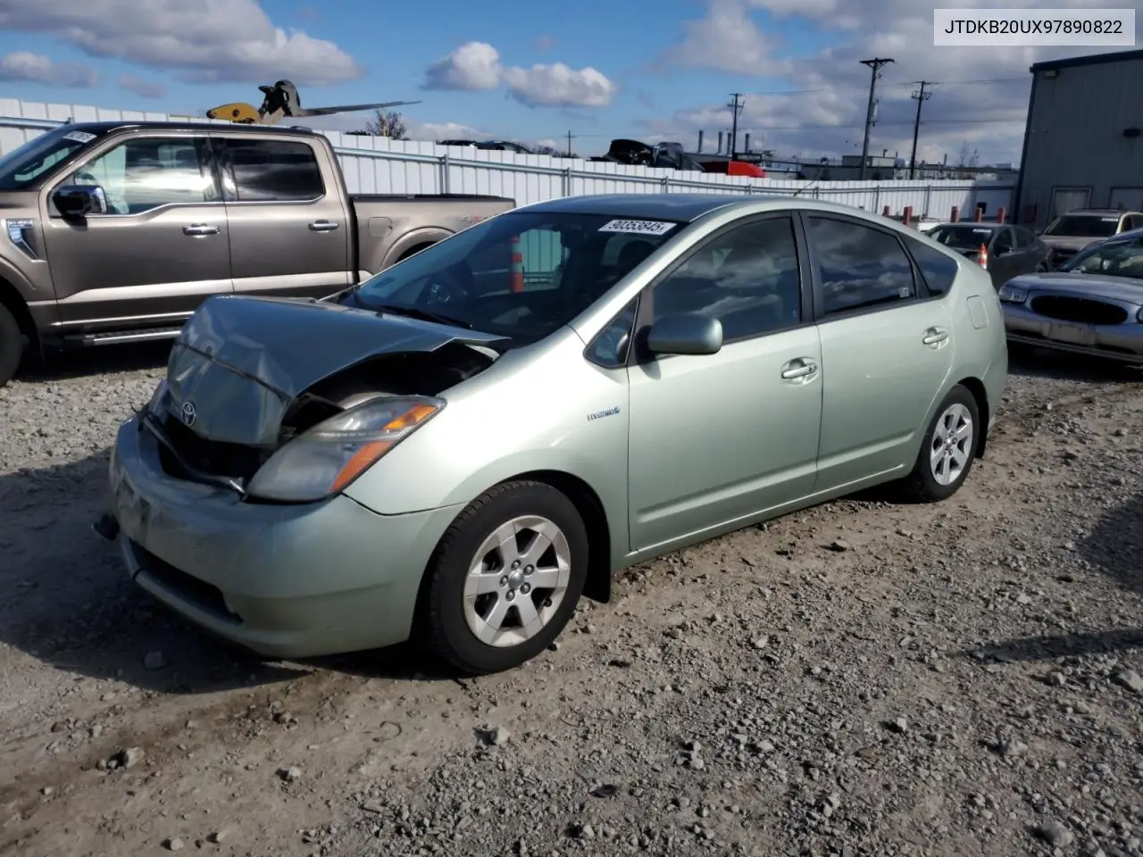 JTDKB20UX97890822 2009 Toyota Prius